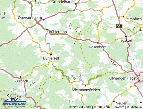 MICHELIN-Landkarte Spatzenhof - ViaMichelin