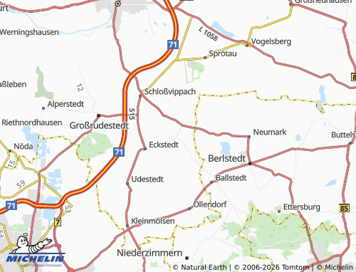 Kaart MICHELIN Markvippach - ViaMichelin