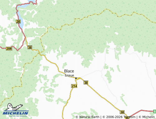 Mapa MICHELIN Vrbovac - ViaMichelin