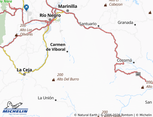 Carte MICHELIN Betania - ViaMichelin