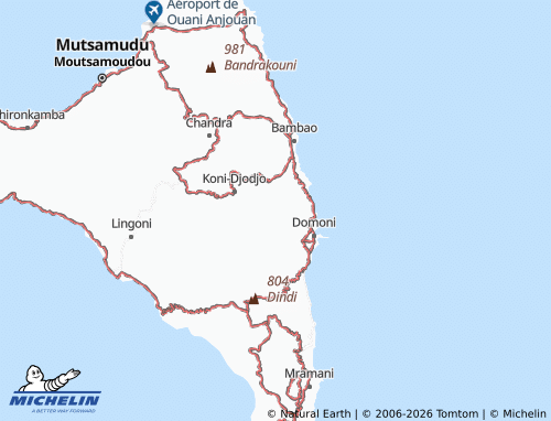 MICHELIN Limbi map - ViaMichelin
