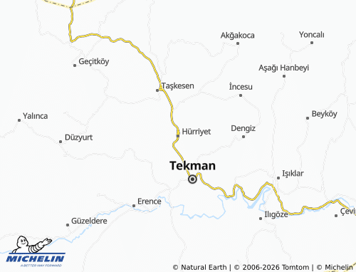 MICHELIN Hürriyet map - ViaMichelin