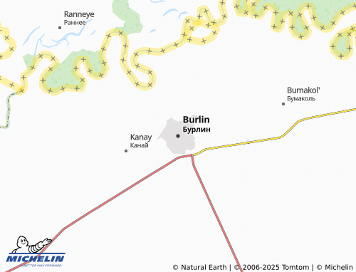 MICHELIN Burlin map - ViaMichelin