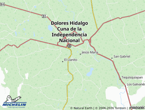 Mappa MICHELIN De Lourdes - ViaMichelin