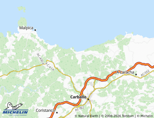 MICHELIN Nétoma map - ViaMichelin