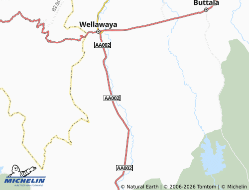 Mappa MICHELIN Handapanagala - ViaMichelin