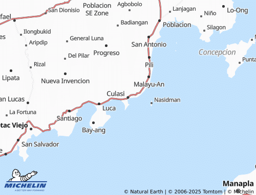 MICHELIN Culasi map - ViaMichelin