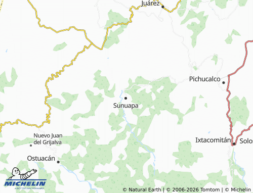 MICHELIN San Miguel map - ViaMichelin