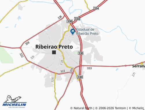 Mapa MICHELIN Subsetor Leste Cinco - ViaMichelin
