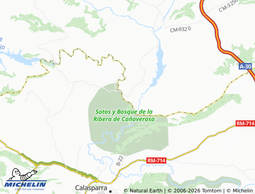 MICHELIN Las Minas map - ViaMichelin