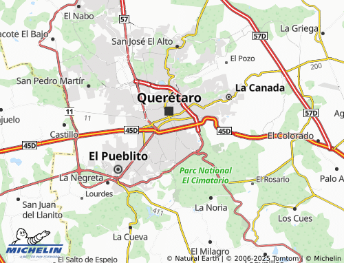 MICHELIN Vista Habitacional map - ViaMichelin