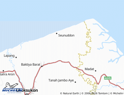 Mappa MICHELIN Alue Kiran - ViaMichelin