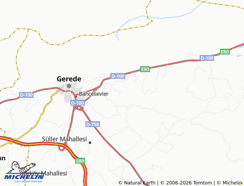 Mapa MICHELIN Dikmen - ViaMichelin