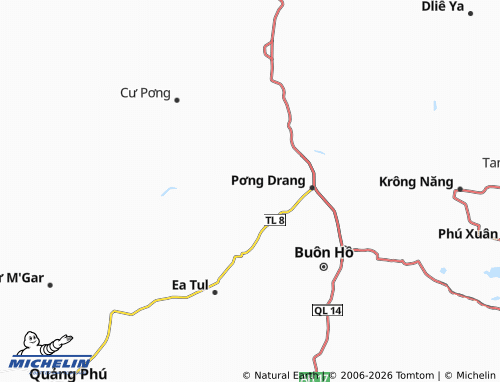 Mapa MICHELIN Ea Ngai - ViaMichelin
