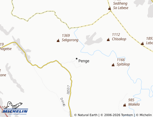Mappa MICHELIN Penge - ViaMichelin