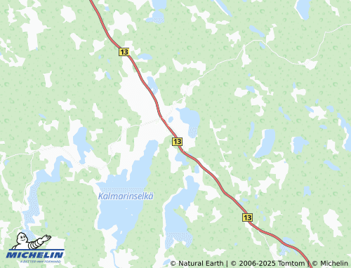 MICHELIN Kalmari map - ViaMichelin