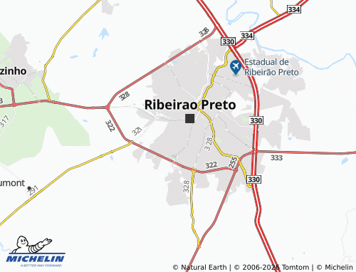 Mapa MICHELIN Subsetor Oeste Três - ViaMichelin