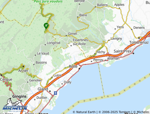 MICHELIN-Landkarte Farbollies - ViaMichelin