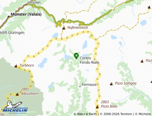 Mappa MICHELIN Riale - ViaMichelin