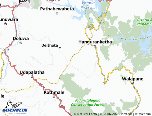 Mappa MICHELIN Bowala - ViaMichelin