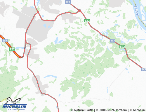 MICHELIN-Landkarte Veredeyevo - ViaMichelin