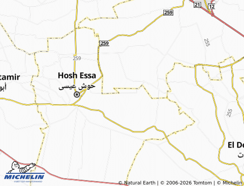 Mapa MICHELIN Farhash - ViaMichelin