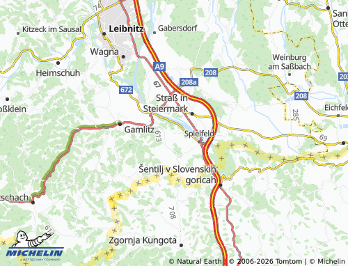 MICHELIN Rosenberg map - ViaMichelin