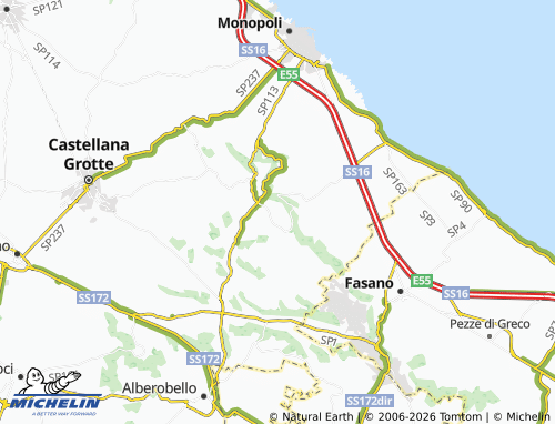 MICHELIN-Landkarte Impalata - ViaMichelin
