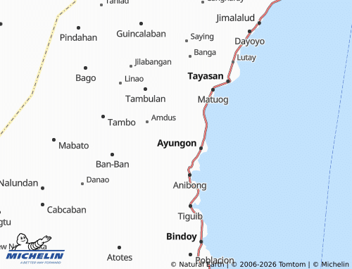 MICHELIN Atabay map - ViaMichelin