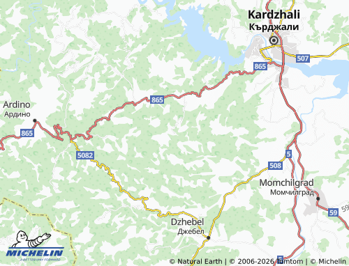 Mappa MICHELIN Veleshani - ViaMichelin