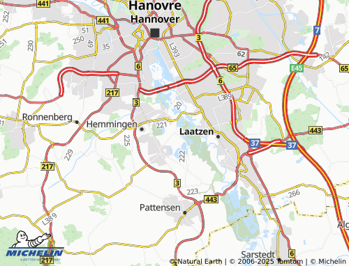 MICHELIN Wilkenburg map - ViaMichelin