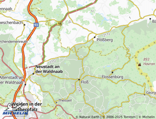 MICHELIN Ellenbach map - ViaMichelin