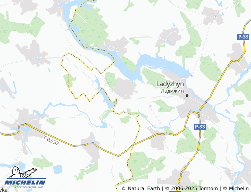 MICHELIN Zaozerne map - ViaMichelin