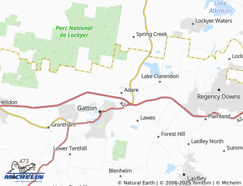 MICHELIN Adare map - ViaMichelin