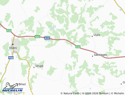 Mapa MICHELIN Uļjanova - ViaMichelin
