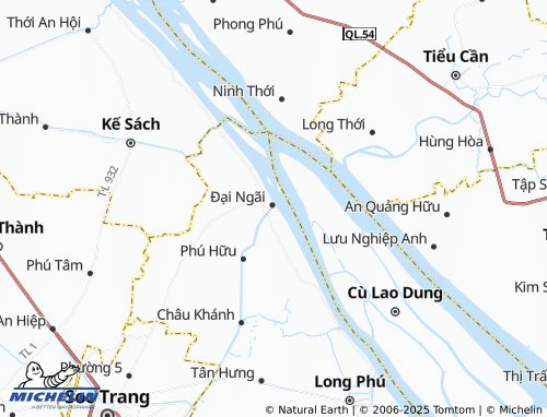 Mapa MICHELIN Long Đức - ViaMichelin