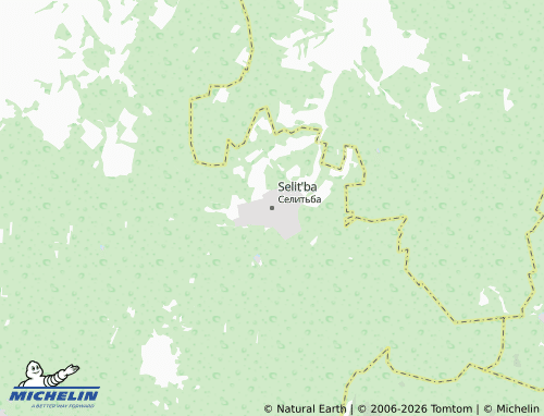 MICHELIN-Landkarte Selit'ba - ViaMichelin
