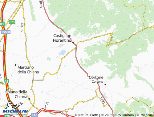 MICHELIN-Landkarte Montecchio - ViaMichelin