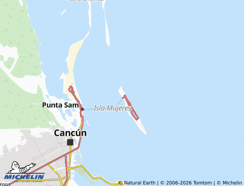 Mappa MICHELIN Centro, Supermanzana 001 - ViaMichelin