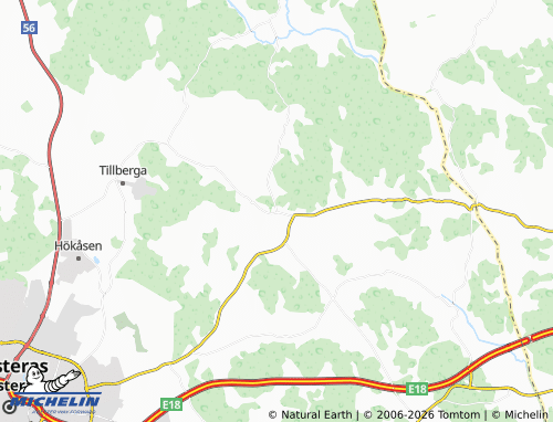 Carte MICHELIN Tortuna - ViaMichelin