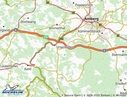 MICHELIN-Landkarte Hohenkemnath - ViaMichelin