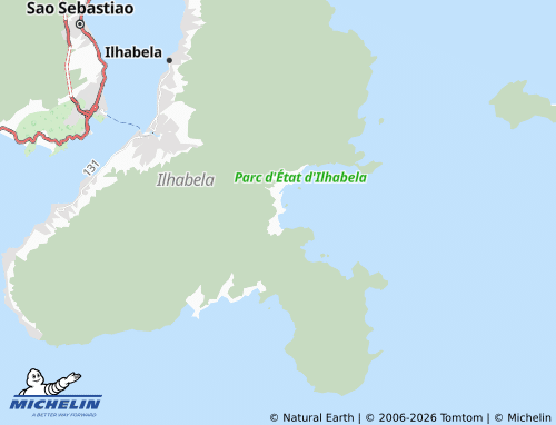 Mapa MICHELIN Praia Mansa - ViaMichelin