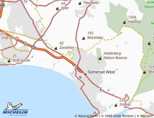 Mapa MICHELIN Heldervue - ViaMichelin