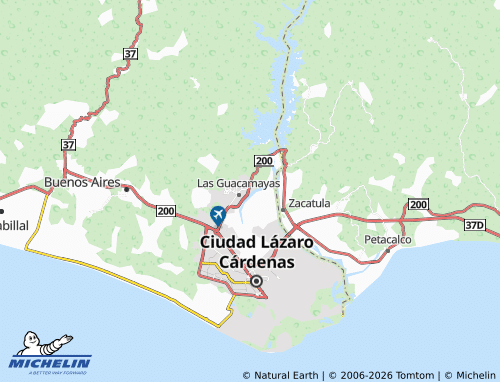 Mappa MICHELIN Revolución - ViaMichelin