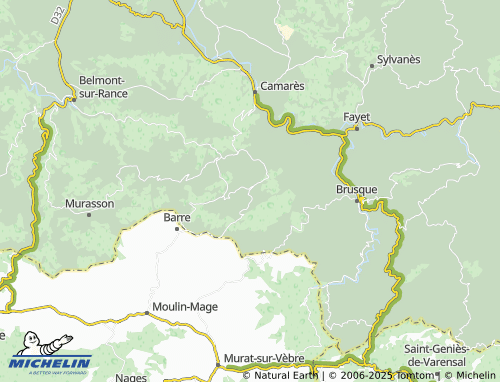 MICHELIN-Landkarte Peux-et-Couffouleux - ViaMichelin