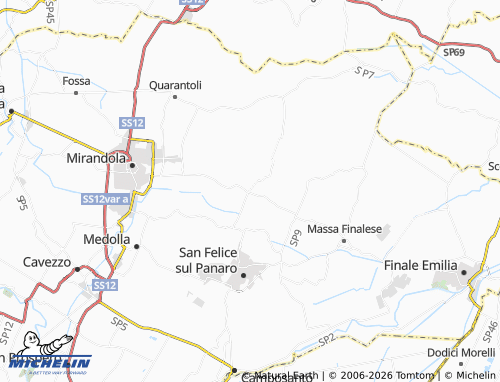 Mappa MICHELIN Mortizzuolo - ViaMichelin