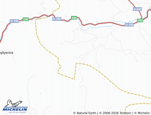MICHELIN Yaylasaray map - ViaMichelin