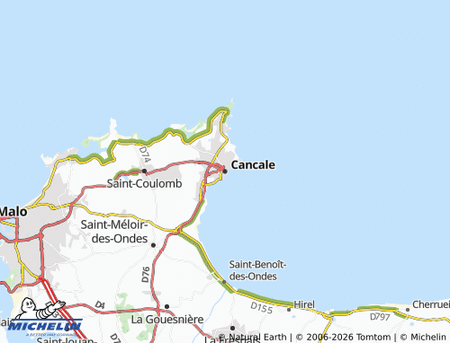 Carte MICHELIN Cancale - ViaMichelin