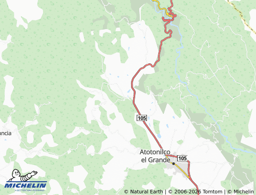 MICHELIN El Zoquital map - ViaMichelin