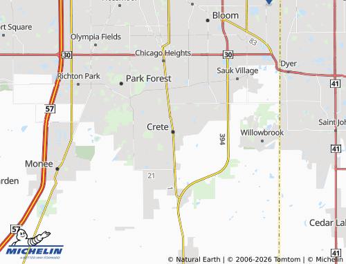 Mappa MICHELIN Crete - ViaMichelin